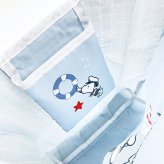 スヌーピー エコバッグ ロゴ ノーティカルスタイルシリーズ SNOOPY