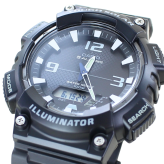 箱なし カシオ 腕時計 タフソーラー メンズ レディース CASIO ブラック ホワイト アナデジ ソーラー充電 100m防水 ワールドタイム ストップウォッチ タイマー アラーム スポーツ アウトドア 海外モデル 逆輸入 プレゼント ギフト 成人 卒業 入学