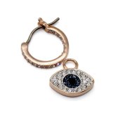 SWAROVSKI スワロフスキー ピアス 5492252 Evil Eye アクセサリー ブルー ローズゴールド レディース
