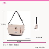 outdoor products ジョジョの奇妙な冒険 イギーモチーフキャンバスショルダー ショルダー 斜め掛け レディース メンズ ギフト プレゼント ブラック jo05 ODJO11