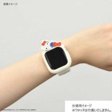 Apple Watch カバー 41mm 40mm シリコン ケース サンリオ キャラクターズ ハローキティ アップルウォッチ プロテクター 傷防止 耐衝撃 保護ケース おしゃれ かわいい レディース 大人 サンリオ正規ライセンス品