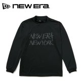 ニューエラ ゴルフ 長袖 モックネック ストレッチ ジャージーTシャツ ブラック New Era Golf (15129475) 2026年秋冬モデル お誕生日祝い お祝い 記念品 お父さん 父の日 彼氏 男性 30代 40代 50代 60代 母の日 お母さん 還暦祝い 敬老の日 彼女 人気プレゼント プレゼント