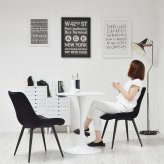 ボックスステッチチェアー ONDC-0051 チェア 家具 リビング ダイニングチェア インテリア アンティーク かっこいい おしゃれ 椅子 高級感 ゆったり レザー ブラウン ベージュ グレー ベロア ボックス ステッチ 新生活
