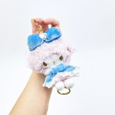 サンリオ マイスウィートピアノ リール付きマスコット ブルー ぬいぐるみ Sanrio