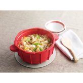 マイヤー 電子レンジ圧力鍋2.3L イタリアンレッド レシピブック付き レンジ調理器 時短調理 鍋 蒸し料理 レンチン【北海道・沖縄県・離島 配送不可】
