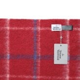 ヴィヴィアンウエストウッド マフラー Vivienne Westwood CHUNKY CHECK 8103014F-W01MO-H401 ユニセックス RED レッド チェック柄
