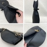 アニマルボディバッグ キャット BG2607-01ATB 斜め掛け 肩掛け 猫 バッグ ポーチ ショルダー レザー調 動物 縦型 ファスナー お出かけ 旅行 小物入れ 可愛い 上品 カジュアル 黒猫 茶トラ