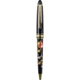 高級蒔絵ボールペンペア 富士 鶴 木箱入 文具 筆記具 文房具 ペン ステーショナリー【北海道・沖縄県・離島 配送不可】
