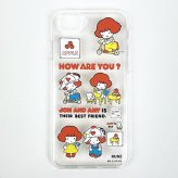 内藤ルネ クリアケース JON＆AMY iPhoneSE(第2世代)8/7/6s/6 スマホ用品 Rune