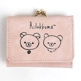 SAN-X コリラックマ コンパクト財布 Drawing2 コリラックマとチャイロイコグマ 財布 ミニ財布 ピンク  (MCOR)