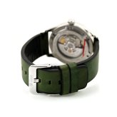 チュチマ グランド フリーガー 自動巻き 腕時計 ブランド メンズ 革ベルト TUTIMA 6105-29 アナログ グリーン