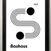 日本製 バウハウス BAUHAUS ミッドセンチュリー A3 サイズ ポスター アート おしゃれ 絵画 インテリア 北欧 イラスト マット紙 艶消し アートパネル 額 フレーム デザイン 壁掛け ギフト 新築祝い ディスプレイ  速達 送料無料