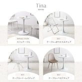 ダイニング家具 カフェテーブル 机 ダイニング デスク チューリップ 円形 丸型 食卓 一人暮らし 白 リビング コンパクト ホワイト テレワーク 大人女子 韓国インテリア 北欧 幅60 かわいい ラウンド 1本脚 デザイナーズ