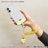 ポムポムプリン ハンドストラップ 3Dマスコット付き キャラクター 雑貨 スマホ ストラップ 落下防止 キーホルダー かわいい グッズ SANRIO サンリオ SANG-430PN サンリオ正規ライセンス品