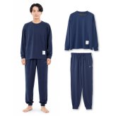 リカバリーウェア｜深く眠るための機能性パジャマ PRIME SLEEP 血行促進 冷え対策 上下セットアップ 送料無料 メンズ 男性用 ルームウェア 長袖 部屋着 おしゃれ 睡眠 眠り ギフト プレゼント ブラック グレー M L Hotel Calm ペアパジャマ 誕生日 プレゼント 父の日 敬老の日 誕生日 出産祝い 結婚祝い バレンタインデー 新生活