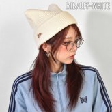 ニューエラ 猫耳 ニット帽 レディース NEWERA ブランド 正規品 15119593 15119594 15119595 ねこ耳 スクエア ニットキャップ 女性 女子 シャギー オフホワイト ブラック 白 黒 秋冬 ワンポイント おしゃれ かわいい シンプル カジュアル ビーニー帽 プレゼント クリスマス