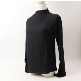 mitis Tシャツ ミティス 通販 ボトルネックロンT カットソー プルオーバー レディース 長袖 夏 春夏 春秋 ハイネック シンプル カジュアル メロートップス おしゃれ 女性 大人 オシャレ かわいい トップス レディースファッション