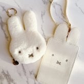 ミッフィー ファー 小銭入れ miffy フェイスシリーズ コインケース フェイス ミッフィーグッズ ミッフィー好き ミニポーチ ポーチ レディース 小物入れ 小物 プチギフト リング付き 子供 大人 ファーポーチ 女の子 プレゼント ギフト 贈り物