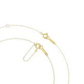 【無料ラッピング】  ヨンドシー 4℃ 2月誕生石 K10イエローゴールド ネックレス バイカラークォーツ アメシスト ブランド 正規品 新品 ギフト プレゼント 人気 おすすめ 誕生日 記念日 クリスマス 送料無料