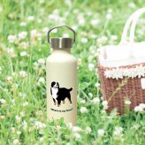 バーニーズマウンテンドッグ かわいい 取っ手付きマグボトル おしゃれ 290ml 保温 保冷 ステンレス マグボトル 取っ手付き 真空 断熱 二重構造 ボトル タンブラー 水筒 マイボトル オリジナル バーニーズ バニ 犬 ペット