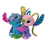ロメロ ブリット Romero Britto ディズニー バイ ブリット Disney by Britto スティッチ＆エンジェル 20周年アニバーサリー 置物 フィギュア 人形 6020359 リロアンドスティッチ インテリア