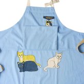 【にゃんたま入荷】 エプロン パッカブルエプロン アウトドア ソーダ 猫 かわいい レトロ ネコ ユニセックス キッチン メンズ レディス キャンプ フリーサイズ おしゃれ かっこいい 調整可能 キャンプ レトロ喫茶 BBQ 作業 ママ 料理 調理 猫グッズ