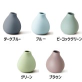 【対象色50％OFF】陶器の花瓶 小さめ フラワーベース TAMAKI AYA アヤ スタンド 高さ9cm｜くすみカラー 白 黒 グレー｜ おしゃれ かわいい 倒れない マット シンプル｜北欧 韓国 台湾風 カフェ風 インテリア 一輪挿し 花びん 花器｜ギフト プレゼント 新生活 おうち時間 母の日