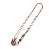 スワロフスキー swarovski ネックレス Swan ミックスカット 5732414 スワン ペンダント アクセサリー レディース ローズゴールド+ピンク 海外正規品