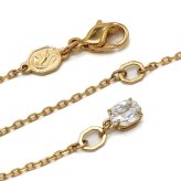 SWAROVSKI スワロフスキー ネックレス 5680557 Una Angelic アクセサリー グリーン ゴールド レディース