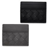選べる2色 ボッテガヴェネタ BOTTEGA VENETA カードケース イントレチャート メンズ レディース 薄型 スリム 本革 牛革 カード入れ 6ポケット 名刺入れ ブラック 黒 ブラウン 茶 607361 V3US3 1450 8966