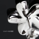 ハワイアンジュエリー ピアス ハワイアン ピアス プルメリアピアス 花 12mm ジルコニア シルバー925 ロジウムコーティング キャッチ メール便 20G ゲージ 彼女 妻 女性 レディース 誕生日 プレゼント ハロウィン 【品番：SE53238】