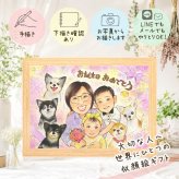 バースデー ギフト 似顔絵 プレゼント 贈り物 手描き 名入れ 誕生日 バースデー 記念日 お祝い 友達 家族 パートナー 子供 修正無料 下書き確認 名入れ そっくり 一生もの 宝物 似てる 思い出 記念 サプライズ バースデー 長寿祝い お祝い返し 快気祝い 初任給 大量注文 ウェディングギフト イラスト 喜ばれる 闘病中の方への励まし メモリアル 二次会