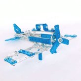 Z-001 プロペラ機 ブロック インテリア プレゼント ギフト コレクションアイテム 誕生日 大人の趣味 子供
