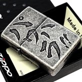 ZIPPO ライター パワハラ 銀古美 ジッポ アンティークシルバー ユーズド加工 おもしろい 文字 彫刻 ユニーク 日本語 かっこいい 渋い メンズ プレゼント ギフト