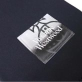 ヴィヴィアンウエストウッド VIVIENNE WESTWOOD マフラー NURIA STOLE 8103013J-W010X-K410-NAVYBLUE ユニセックス ネイビーブルー