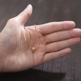 ハワイアンジュエリー ペンダントトップ シルバー925 マイレリーフ 葉 カットアウトチューブ イエローコーティング ネックレス チェーン別売り ペンダントヘッドのみ 夏 サマー 【品番：SP3253】