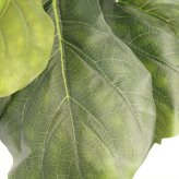 観葉植物 造花 カシワバゴム BROWN 全高約183cm 大型 フェイクグリーン 高級 本物そっくり リアル おしゃれ インテリア 人工観葉植物 アーティフィシャルグリーン モダン オフィス 店舗 ホテル 開店祝い 室内 リビング 玄関 風水 カシワバゴムノキ