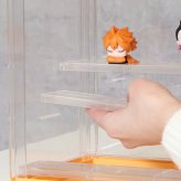 コレクションケース hina White Lily ホワイト・ピンク・イエロー・グリーン 4色展開 収納ラック オープンラック シェルフ 整理棚 収納家具 おしゃれ シンプル 新生活 インテリア 不二貿易