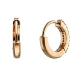 スワロフスキー swarovski ピアス Matrix アクセサリー 5690669 マトリックス フープピアス レディース ローズゴールド 海外正規品