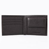エンポリオ アルマーニ EMPORIO ARMANI 二つ折り財布 イーグルロゴ 小銭入れ付 メンズ ブラウン Y4R167 Y068E U6030 ウォレット レザー 折財布 送別会 誕生日 お中元 結婚祝い 結婚式 彼氏 息子 夫 男性 財布 高級 父の日 母の日【スペシャルラッピング660円(別売り)】クリスマスプレゼント ファッション小物 ホワイトデー