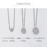 ダイヤモンド ネックレス 取り巻き 0.06ct K18 18K 18金 プラチナ ダイヤ 女性 レディース 誕生日 記念日 結婚記念日 錫婚式 10年 プレゼント ギフト 誕生日プレゼント 自分へのご褒美 フォーマル 20代 30代 40代 50代 60代 妻 彼女 ゴールド ホワイトゴールド ピンクゴールド イエローゴールド ダイヤ アクセサリー アレルギー対応 金属アレルギー 10yd