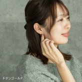 セカンドピアス 純チタン 軸太0.75mm 長さ10mm つけっぱなし 100％純チタン ピアス 星 金属アレルギー対応 返金保証 医療用 片耳 1個 耳たぶ
