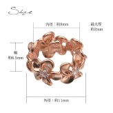 ハワイアンジュエリー シルバー ペンダントトップ 可憐 プルメリア 3連 シルバー925 ロジウムコーティング ネックレス チェーン別売 ペンダントヘッド メール便 彼女 妻 女性 レディース 誕生日 プレゼント ハロウィン 【品番：SP86308】
