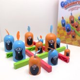 ゴブレットゴブラーズ 子供 三目並べ マルバツゲーム 対戦 戦略 ブルー オレンジ Blue Orange 小型ボードゲーム コンパクト 子供向け 男の子 誕生日 入学祝い プレゼント おもちゃ 子ども 大人 友達 ギフト 送料無料