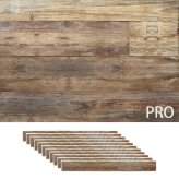 SOLIDECO -PRO- 壁に貼れる天然木パネル ブルックリン SLDCPR-P007 ソリデコ ウォールパネル 壁パネル ウッド タイル 1.66平米 3.32平米 6.64平米 装飾 壁材 内装 リフォーム