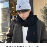2026 最新 ポロ ラルフローレン ニット帽 ブランド POLO RALPH LAUREN くま ベア ロゴ ワンポイント 無地 PC1635 黒 青 ネイビー グレー 帽子 選べるモデル