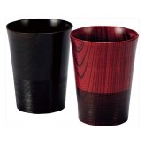 伝 TSUTAE トールカップ ペア 山中漆器 カップ 天然木製 漆器 国産 漆塗【北海道・沖縄県・離島 配送不可】