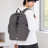 Reebok リーボック ナイロンリュック 約23L a4 軽量 軽い リュックサック  レディース メンズ ユニセックス 通学 学生 高校生 通勤 大人 カラビナ付き デイパック  ワンポイントロゴ シンプル アウトドア スポーツリュック ブランド 旅行 2026 karlas