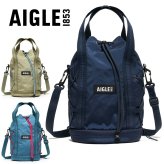エーグル AIGLE ミニショルダーバッグ SEA 撥水 パッカブル 巾着バッグ 4L ショルダーバッグ ミニバッグ 2WAY デイリー 旅行 メンズ レディース ZNHBS06
