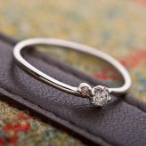 ダイヤモンド リング 指輪 プラチナ Pt950 合計0.06ct ピンクダイヤ入り ダイヤリング 12号 鑑別カード付き アクセサリー ジュエリー ギフト プレゼント 結婚記念日 贈り物
